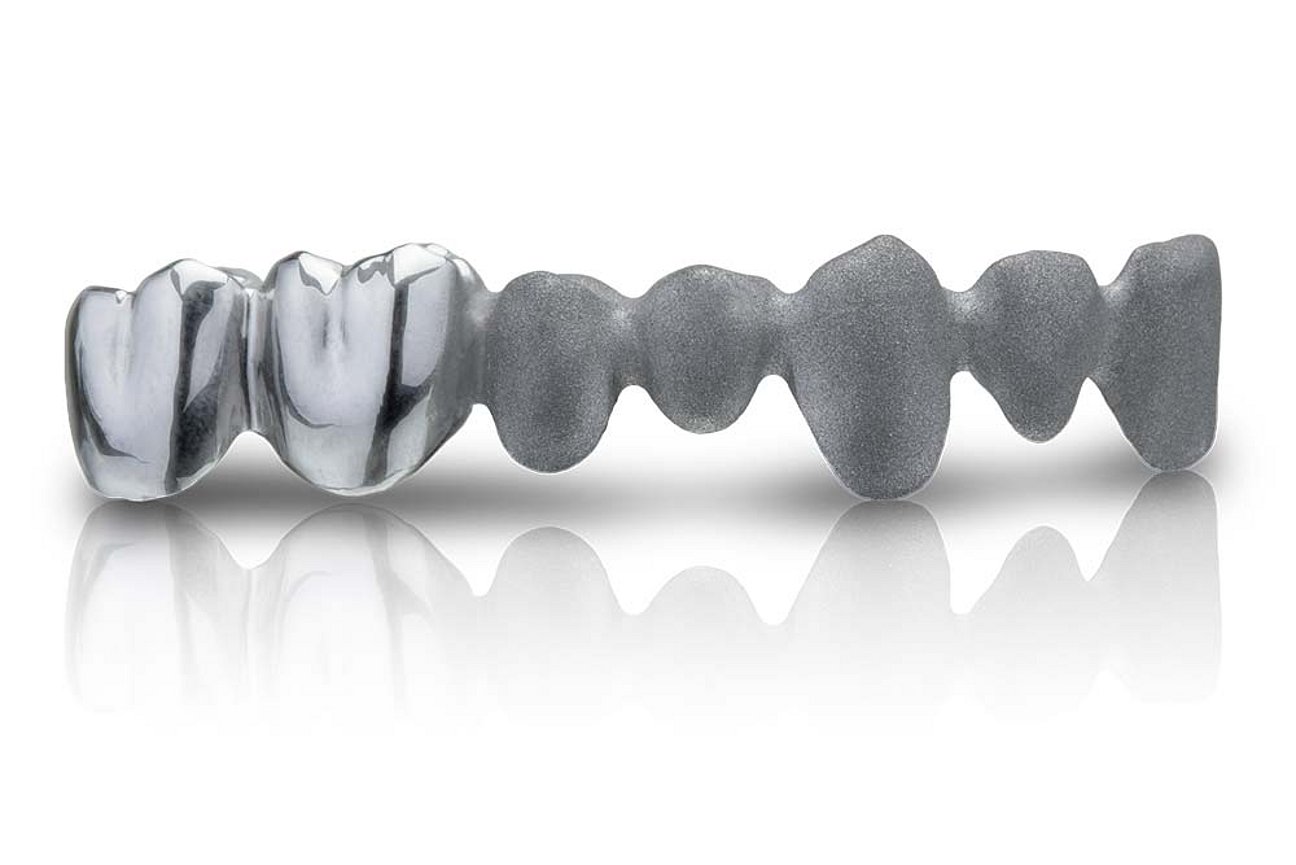 Mediloy® Titan Grade 5 SLM – The non-precious alloy for the production of lightweight and highly biocompatible dental restorations